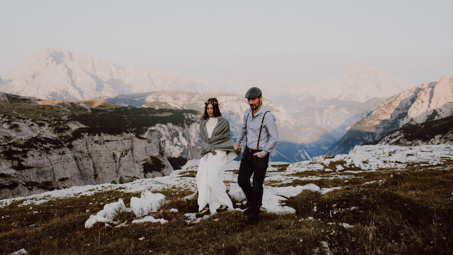 Hiking-After-Wedding-in-the Dolomites