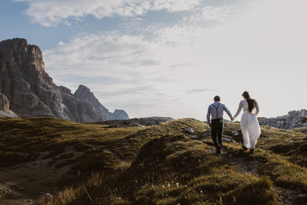 After Wedding Dolomiten Panorama